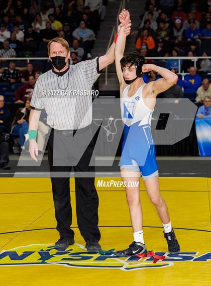 Thumbnail 1 in 2022 NYSPHSAA Wrestling Championships - Finals 102 lbs - 126 lbs photogallery.