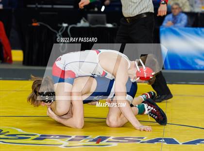 Thumbnail 3 in 2022 NYSPHSAA Wrestling Championships - Finals 102 lbs - 126 lbs photogallery.
