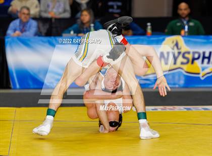 Thumbnail 3 in 2022 NYSPHSAA Wrestling Championships - Finals 102 lbs - 126 lbs photogallery.