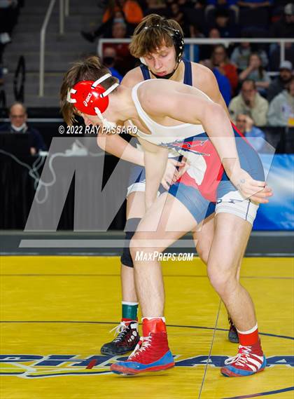 Thumbnail 1 in 2022 NYSPHSAA Wrestling Championships - Finals 102 lbs - 126 lbs photogallery.