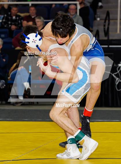 Thumbnail 1 in 2022 NYSPHSAA Wrestling Championships - Finals 102 lbs - 126 lbs photogallery.