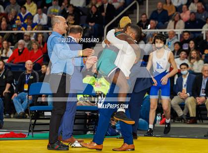 Thumbnail 1 in 2022 NYSPHSAA Wrestling Championships - Finals 102 lbs - 126 lbs photogallery.