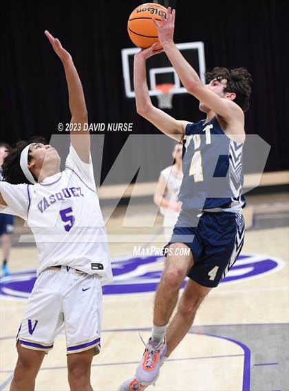 Thumbnail 2 in Tarbut V' Torah @ Vasquez CIF SS Div 5a Quarter Final photogallery.