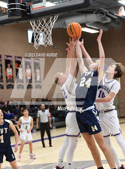 Thumbnail 1 in Tarbut V' Torah @ Vasquez CIF SS Div 5a Quarter Final photogallery.