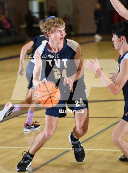 Thumbnail 2 in Tarbut V' Torah @ Vasquez CIF SS Div 5a Quarter Final photogallery.