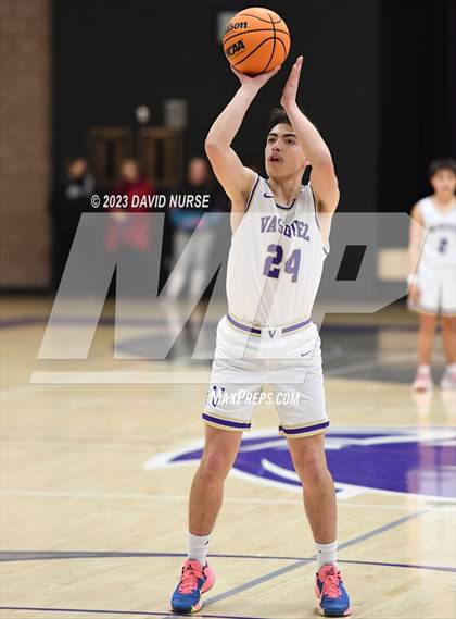 Thumbnail 2 in Tarbut V' Torah @ Vasquez CIF SS Div 5a Quarter Final photogallery.
