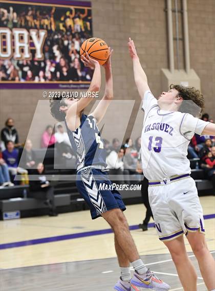 Thumbnail 3 in Tarbut V' Torah @ Vasquez CIF SS Div 5a Quarter Final photogallery.