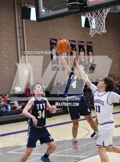 Thumbnail 1 in Tarbut V' Torah @ Vasquez CIF SS Div 5a Quarter Final photogallery.