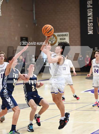 Thumbnail 3 in Tarbut V' Torah @ Vasquez CIF SS Div 5a Quarter Final photogallery.