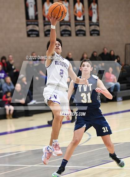 Thumbnail 3 in Tarbut V' Torah @ Vasquez CIF SS Div 5a Quarter Final photogallery.
