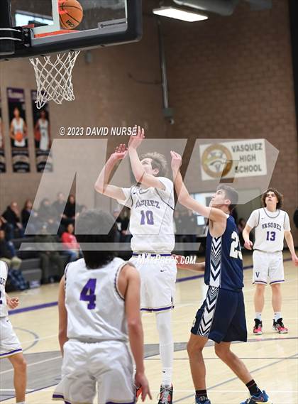 Thumbnail 2 in Tarbut V' Torah @ Vasquez CIF SS Div 5a Quarter Final photogallery.