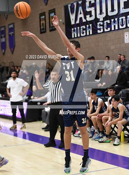 Thumbnail 1 in Tarbut V' Torah @ Vasquez CIF SS Div 5a Quarter Final photogallery.