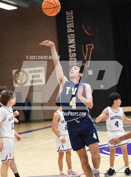 Thumbnail 3 in Tarbut V' Torah @ Vasquez CIF SS Div 5a Quarter Final photogallery.