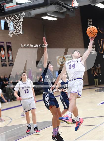 Thumbnail 1 in Tarbut V' Torah @ Vasquez CIF SS Div 5a Quarter Final photogallery.