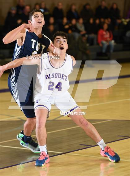 Thumbnail 3 in Tarbut V' Torah @ Vasquez CIF SS Div 5a Quarter Final photogallery.