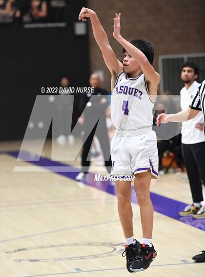 Thumbnail 3 in Tarbut V' Torah @ Vasquez CIF SS Div 5a Quarter Final photogallery.