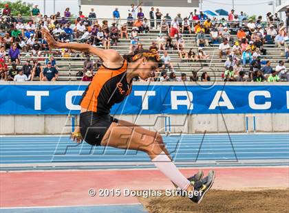 Thumbnail 2 in CIF State Track and Field Championships (Girls Triple Jump Finals) photogallery.