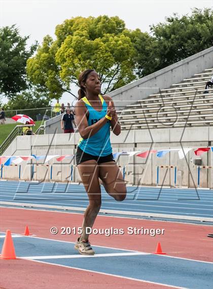 Thumbnail 2 in CIF State Track and Field Championships (Girls Triple Jump Finals) photogallery.