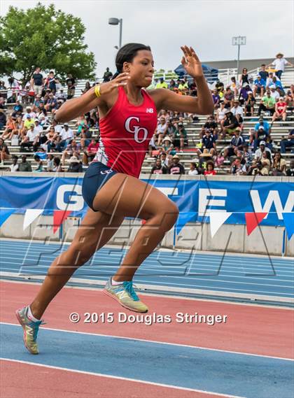 Thumbnail 2 in CIF State Track and Field Championships (Girls Triple Jump Finals) photogallery.