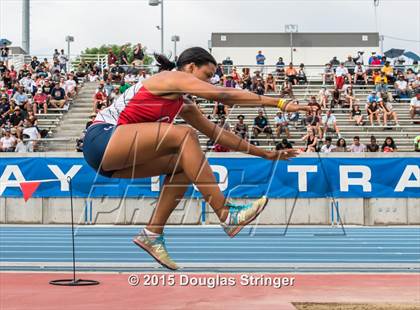 Thumbnail 3 in CIF State Track and Field Championships (Girls Triple Jump Finals) photogallery.