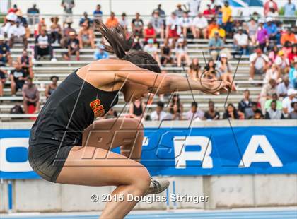 Thumbnail 2 in CIF State Track and Field Championships (Girls Triple Jump Finals) photogallery.