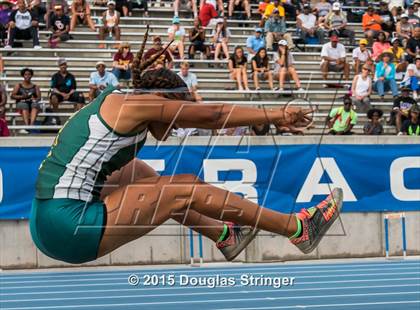 Thumbnail 2 in CIF State Track and Field Championships (Girls Triple Jump Finals) photogallery.