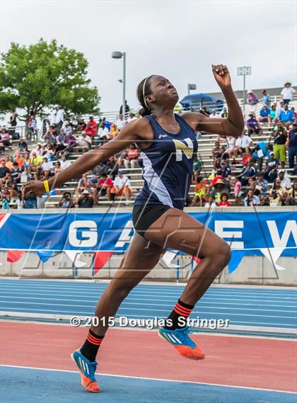 Thumbnail 3 in CIF State Track and Field Championships (Girls Triple Jump Finals) photogallery.