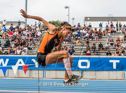Thumbnail 1 in CIF State Track and Field Championships (Girls Triple Jump Finals) photogallery.