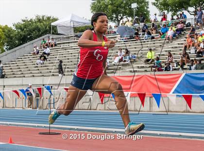 Thumbnail 2 in CIF State Track and Field Championships (Girls Triple Jump Finals) photogallery.