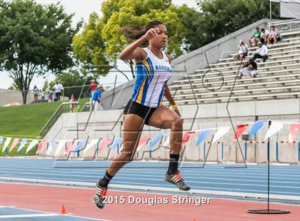 Thumbnail 1 in CIF State Track and Field Championships (Girls Triple Jump Finals) photogallery.