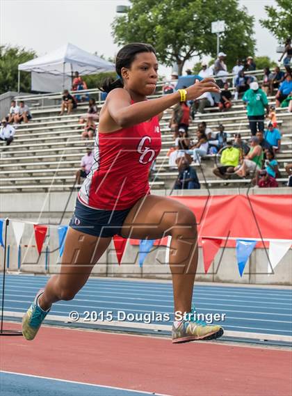 Thumbnail 1 in CIF State Track and Field Championships (Girls Triple Jump Finals) photogallery.