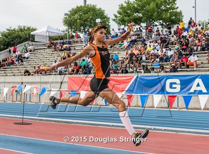 Thumbnail 1 in CIF State Track and Field Championships (Girls Triple Jump Finals) photogallery.