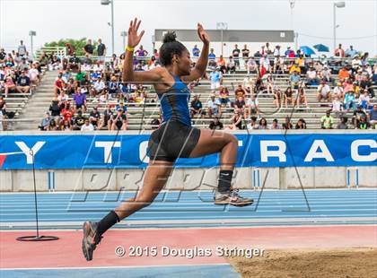 Thumbnail 1 in CIF State Track and Field Championships (Girls Triple Jump Finals) photogallery.