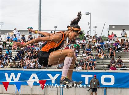 Thumbnail 3 in CIF State Track and Field Championships (Girls Triple Jump Finals) photogallery.