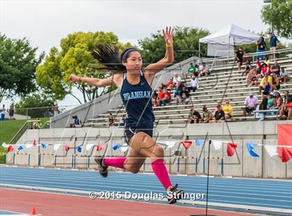 Thumbnail 2 in CIF State Track and Field Championships (Girls Triple Jump Finals) photogallery.