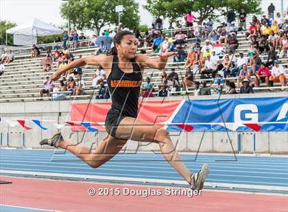 Thumbnail 1 in CIF State Track and Field Championships (Girls Triple Jump Finals) photogallery.