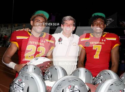 Thumbnail 3 in Chaminade vs. Cathedral Catholic (Honor Bowl) photogallery.