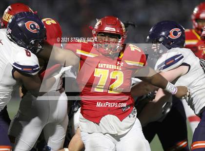 Thumbnail 3 in Chaminade vs. Cathedral Catholic (Honor Bowl) photogallery.