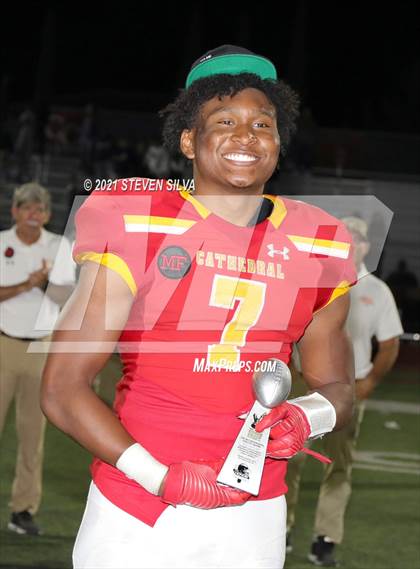 Thumbnail 3 in Chaminade vs. Cathedral Catholic (Honor Bowl) photogallery.