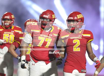 Thumbnail 2 in Chaminade vs. Cathedral Catholic (Honor Bowl) photogallery.