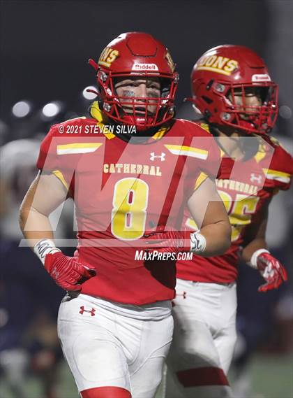 Thumbnail 2 in Chaminade vs. Cathedral Catholic (Honor Bowl) photogallery.