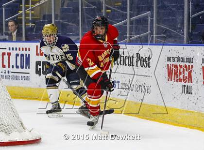 Thumbnail 2 in Notre Dame Catholic vs. Bergen Catholic (Notre Dame New Year's Invitational Semifinal) photogallery.