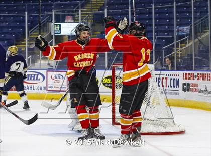 Thumbnail 3 in Notre Dame Catholic vs. Bergen Catholic (Notre Dame New Year's Invitational Semifinal) photogallery.