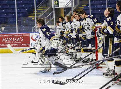 Thumbnail 1 in Notre Dame Catholic vs. Bergen Catholic (Notre Dame New Year's Invitational Semifinal) photogallery.