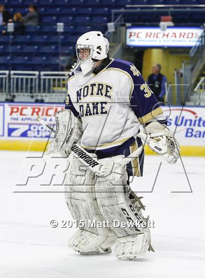 Thumbnail 3 in Notre Dame Catholic vs. Bergen Catholic (Notre Dame New Year's Invitational Semifinal) photogallery.