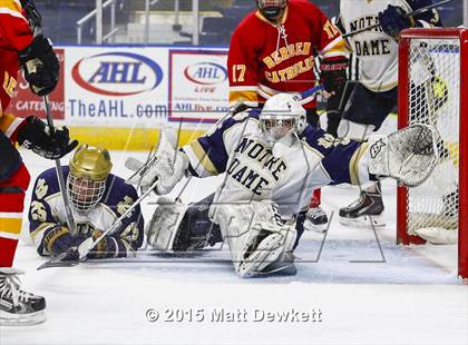 Thumbnail 1 in Notre Dame Catholic vs. Bergen Catholic (Notre Dame New Year's Invitational Semifinal) photogallery.