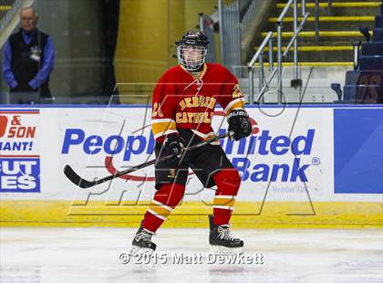 Thumbnail 3 in Notre Dame Catholic vs. Bergen Catholic (Notre Dame New Year's Invitational Semifinal) photogallery.