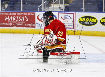 Thumbnail 1 in Notre Dame Catholic vs. Bergen Catholic (Notre Dame New Year's Invitational Semifinal) photogallery.