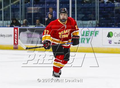 Thumbnail 3 in Notre Dame Catholic vs. Bergen Catholic (Notre Dame New Year's Invitational Semifinal) photogallery.