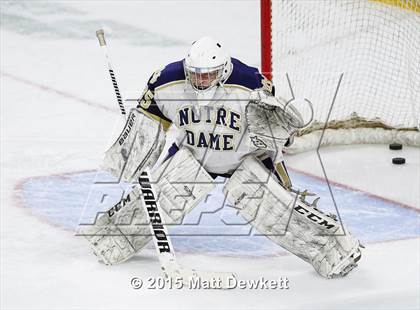 Thumbnail 3 in Notre Dame Catholic vs. Bergen Catholic (Notre Dame New Year's Invitational Semifinal) photogallery.